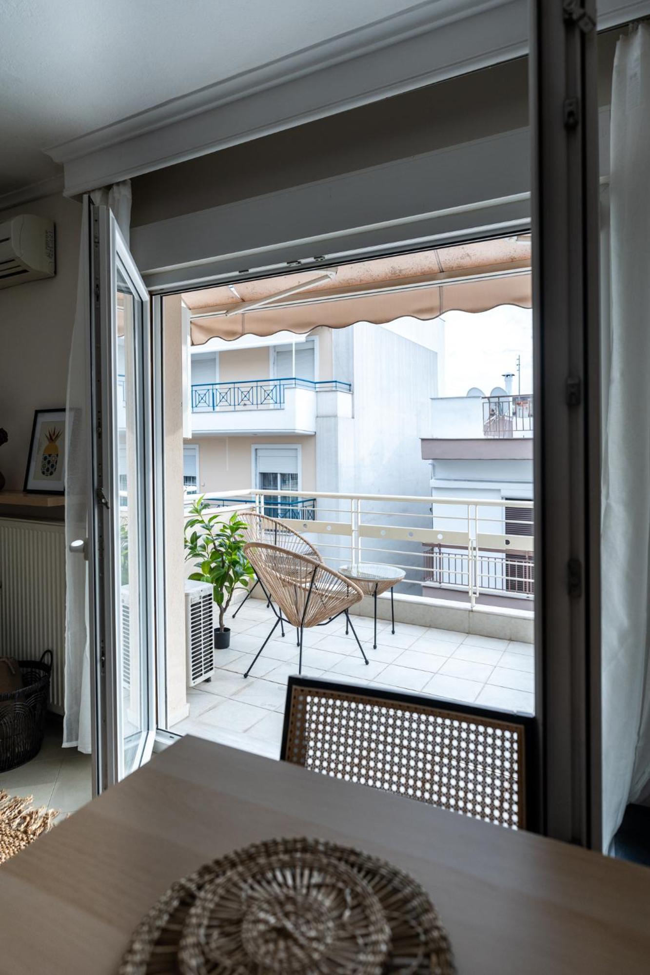 Pomegranate Luxury Penthouse Maisonette With Beautiful Terrace & Free Parking By Binobi ! Thessaloniki Exterior photo